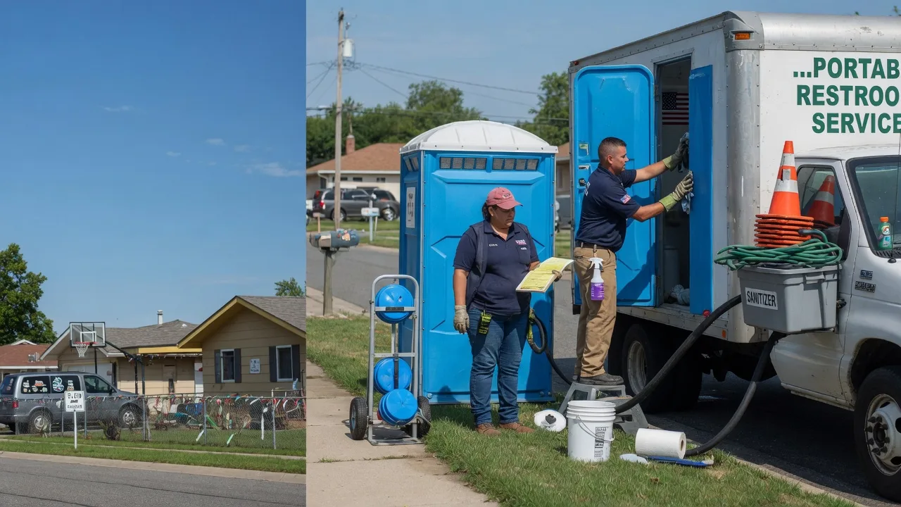 Portable Toilet Rental in Grantville, KS near me